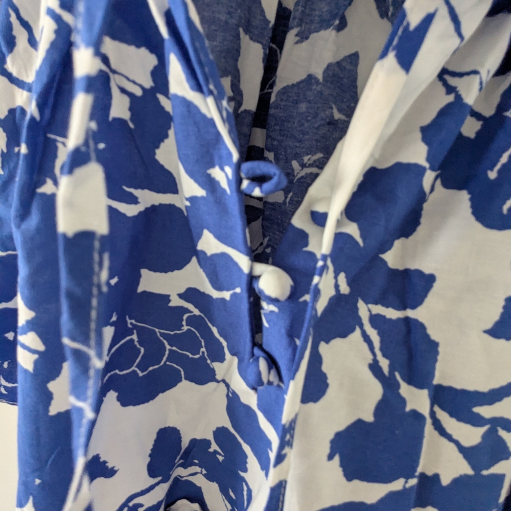 Tuckernuck Blue and White Floral Mini Dress - Picture 3 of 4